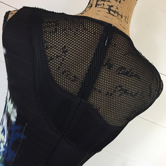 Elie Tahari Emory floral print sheath dress sz 6 - Picture 7 of 8